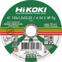 

Отрезной диск Hikoki, RUH12512