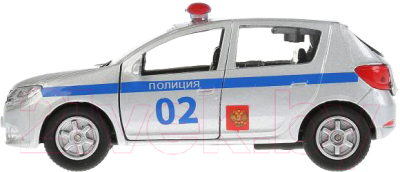 Автомобиль игрушечный Технопарк Renault Sandero Полиция / SB-17-61-RS(P)-WB