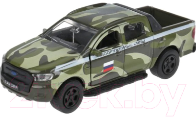 Автомобиль игрушечный Технопарк Ford Ranger Пикап военный / SB-18-09-FR-M-WB