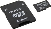 Карта памяти Qumo microSDHC (Class 10) 32GB (QM32GMICSDHC10U3) - 