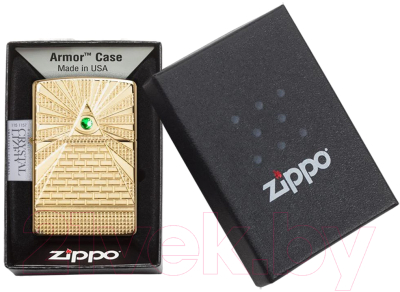 Зажигалка Zippo Armor / 49060 (золотистый)
