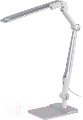 Настольная лампа ЭРА NLED-497-12W-S / Б0052772 (серебристый)