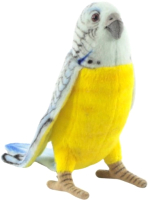 Мягкая игрушка Hansa Сreation Попугай волнистый голубой / 4653П (15см) - 