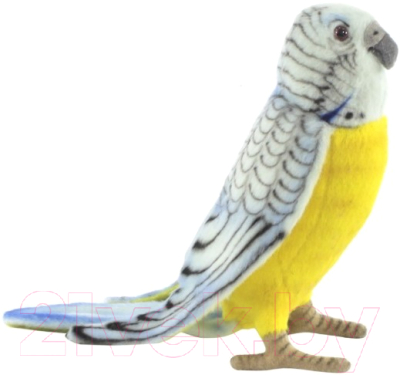 Мягкая игрушка Hansa Сreation Попугай волнистый голубой / 4653П (15см)