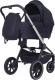 Детская универсальная коляска MOWbaby Zoom PU 2 в 1 / RA086 (Silver Black) - 