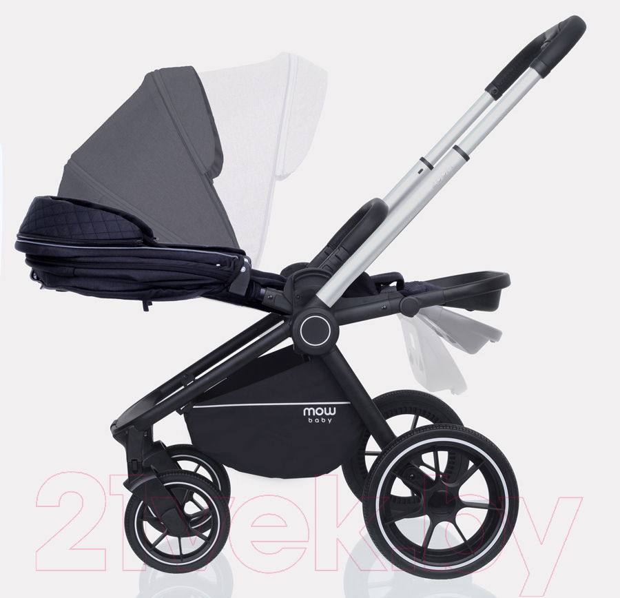 Детская универсальная коляска MOWbaby Zoom PU 2 в 1 / RA086