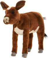 Мягкая игрушка Hansa Сreation Бык теленок коричневый / 3456 (34см) - 