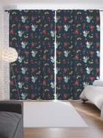 

Шторы JoyArty, Рождественские ангелы / p_380845