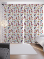 

Шторы JoyArty, Рождественский кролик / p_380856