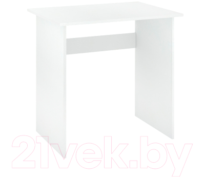 Письменный стол Кортекс-мебель Эльф 80 (белый)