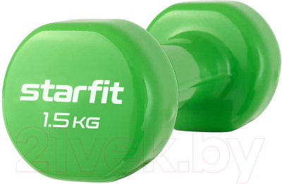 Гантель Starfit DB-101 (1.5кг, зеленый)