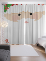 

Шторы JoyArty, Векторный Санта / p_53278