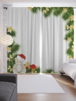 

Шторы JoyArty, Звезды Рождества / p_53286