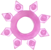 Эрекционное кольцо ToyFa 818002-3 (розовый) - 