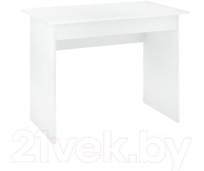 Письменный стол Кортекс-мебель Эльф 100-1ш (белый)