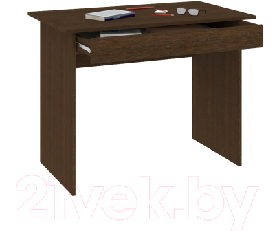 Письменный стол Кортекс-мебель Эльф 100-1ш (венге)