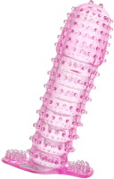 Насадка на пенис ToyFa 818014-3 (розовый) - 