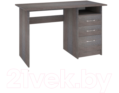 Письменный стол Кортекс-мебель Эльф 120-3ш (береза)