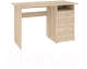 Письменный стол Кортекс-мебель Эльф 120-3ш (дуб сонома) - 
