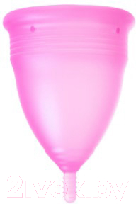 Менструальная чаша Eromantica 210340 (L, розовый)