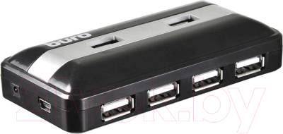 USB-хаб Buro BU-HUB7-U2.0 (черный)