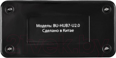 USB-хаб Buro BU-HUB7-U2.0 (черный)