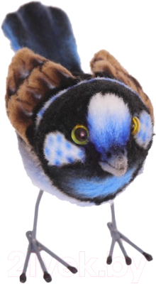 Мягкая игрушка Hansa Сreation Птица крапивник голубой / 6035 (7см)