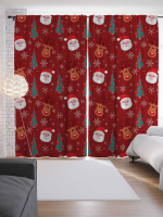 

Шторы JoyArty, Санта в снежинках / p_52793