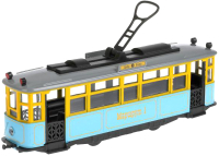 Трамвай игрушечный Технопарк Ретро / TRAMMC1-17SL-BU (синий) - 
