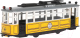Трамвай игрушечный Технопарк Ретро / TRAMMC1-17SL-YE (желтый) - 