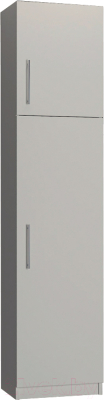 Шкаф-пенал Макс Стайл Smart Egger 219x50x35 / 4A3550 (светло-серый U708 ST9)