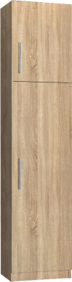 Шкаф-пенал Макс Стайл Smart Egger 219x50x35 / 4A3550 (дуб бардолино натуральный Н1145 ST10)