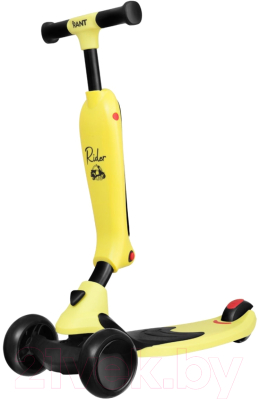 Самокат детский Rant Rider Plus / RB100 (желтый)