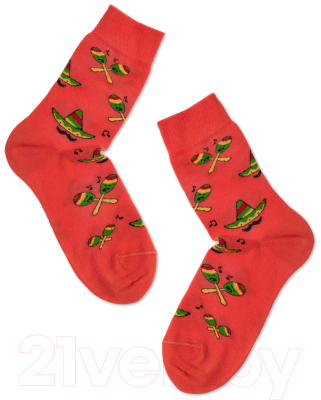 Изображение товара Носки Брестские 4200 рис.005 (р.40-43, терракот)