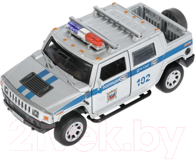 Автомобиль игрушечный Технопарк Hummer H2 Pickup Полиция / HUM2PICKUP-12SLPOL-SR