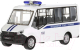 Автобус игрушечный Технопарк Газель Next Citiline Полиция / NEXTCITI-15SL-POL - 