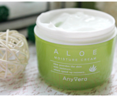 Крем для лица Cellio Anyvera Cream Aloe Омолаживающий с экстрактом Алоэ (100мл)