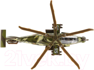 Вертолет игрушечный Технопарк Военный / SL362-2-SB