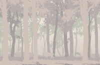 

Фотообои листовые Citydecor, Magic Forest 8 с защитным покрытием