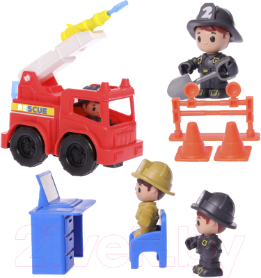 Паркинг игрушечный Chap Mei Пожарная станция / 533200