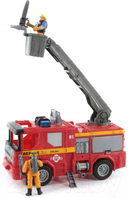 Набор игрушечной техники Chap Mei Спасательная пожарная машина / 546053