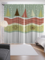 

Шторы JoyArty, Еловые волны / p_5549