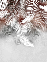 

Фотообои листовые Citydecor, Пальмовые листья пестрые 2