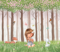 

Фотообои листовые Citydecor, Magic Forest 4 с защитным покрытием