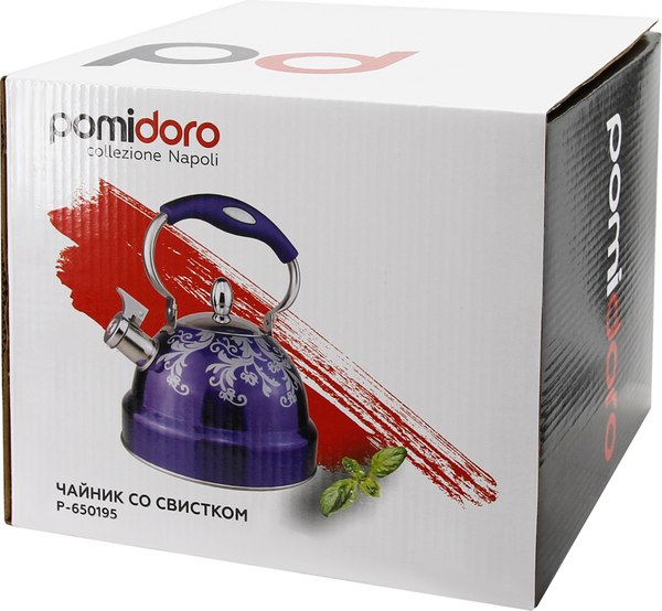 Чайник со свистком Pomi d'Oro Napoli / P-650195