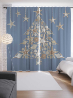 

Шторы JoyArty, Звездная елка / p_5709