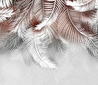 

Фотообои листовые Citydecor, Пальмовые листья пестрые 2