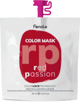 Тонирующая маска для волос Fanola Color Mask Питательная (30мл, красная страсть) - 