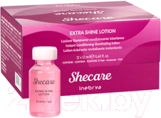 Лосьон для волос Inebrya Shecare Кондиционирующий для блеска поврежденных и тусклых волос (12x12мл)