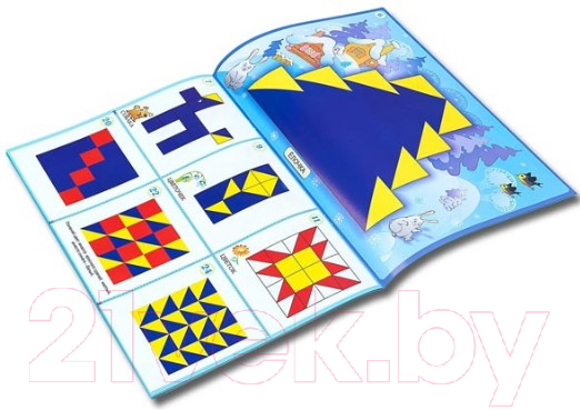 Развивающая книга Корвет Альбом. Чудо кубики 4-8 лет / 430302 — фото 5